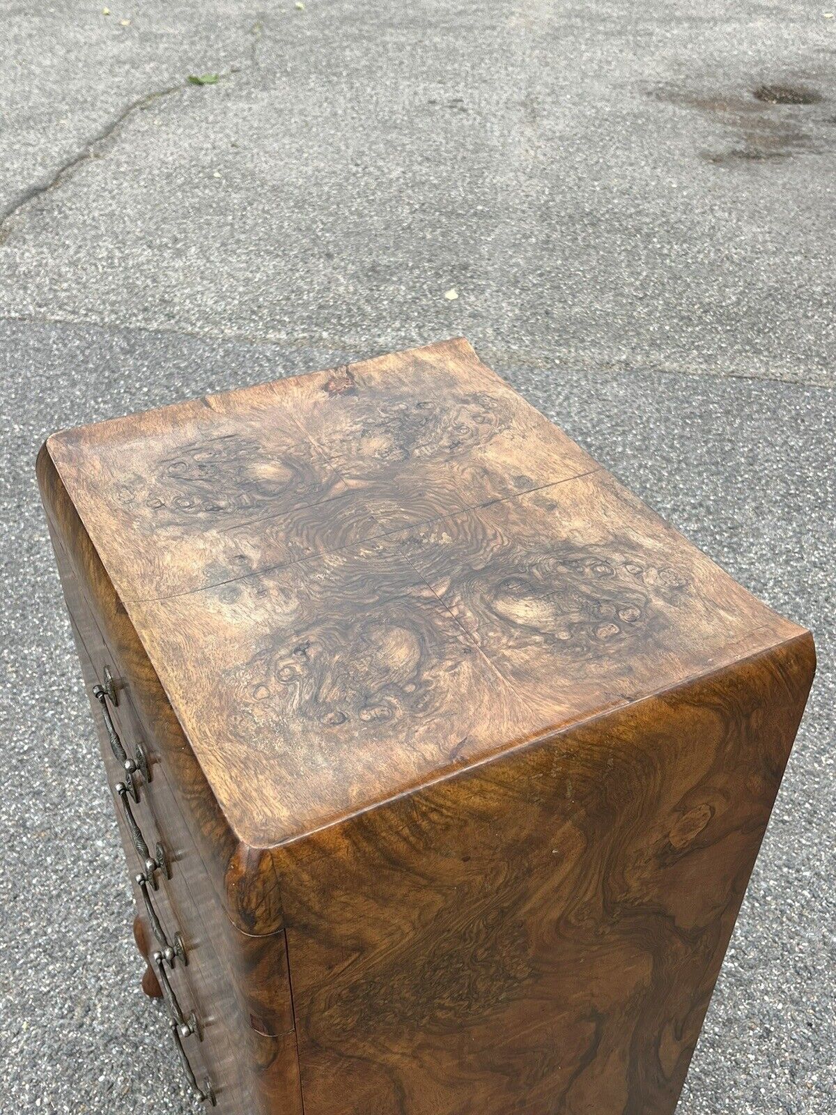 Art Deco Walnut Chest Of Drawers.Maurice Adams Of London W1. Amazing Quality.