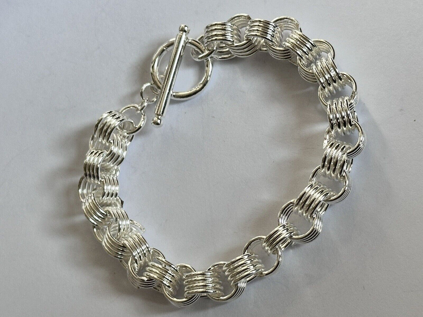 Silver 925 Chain Link Bracelet 28.05g