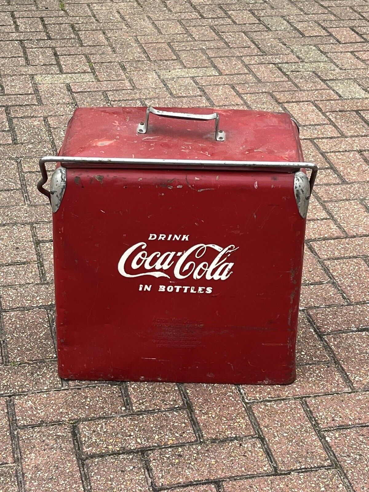 Original American Coca Cola Cool Box, Ice Box.