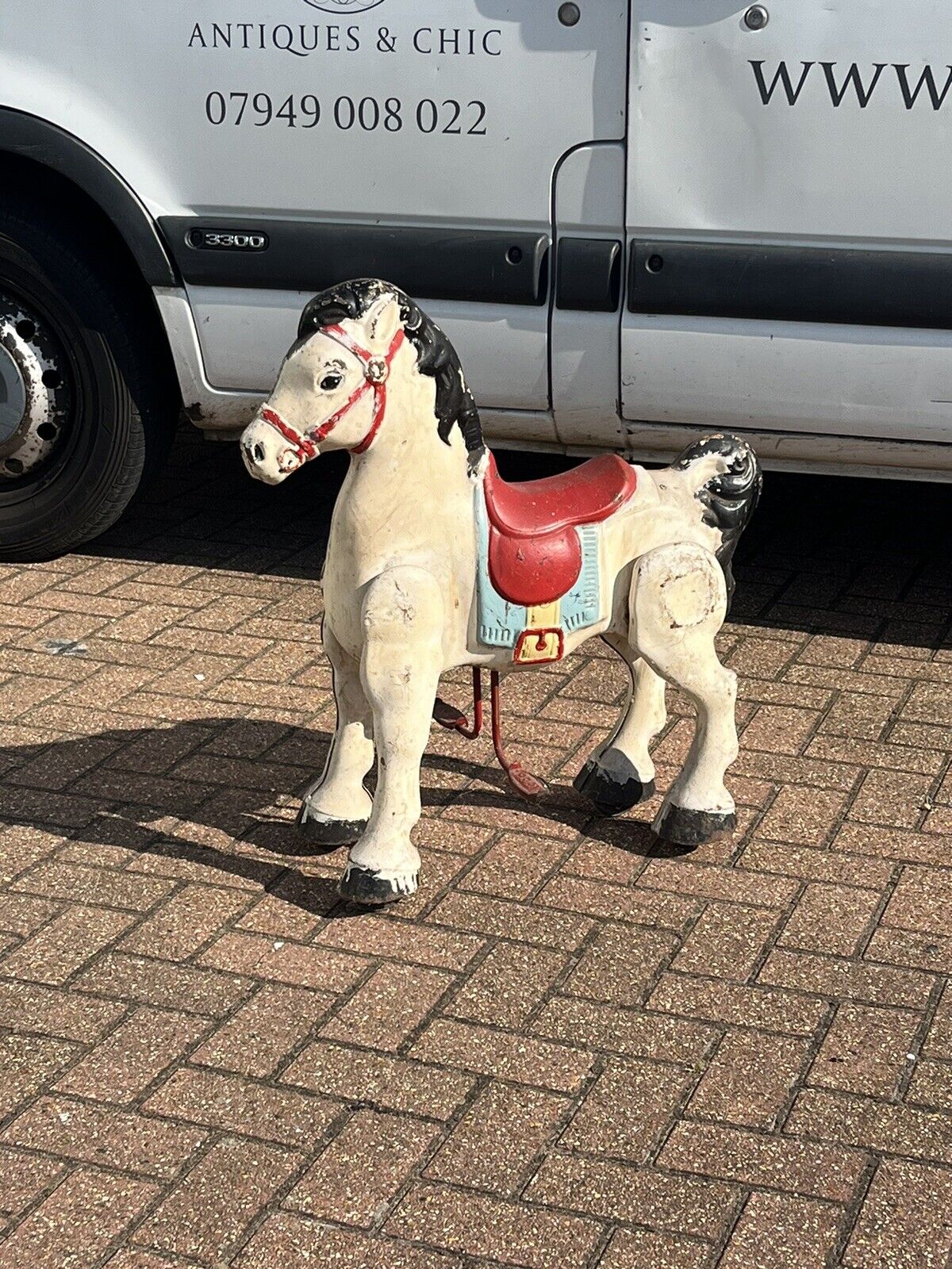 Ride Along Metal Horse By Mobo