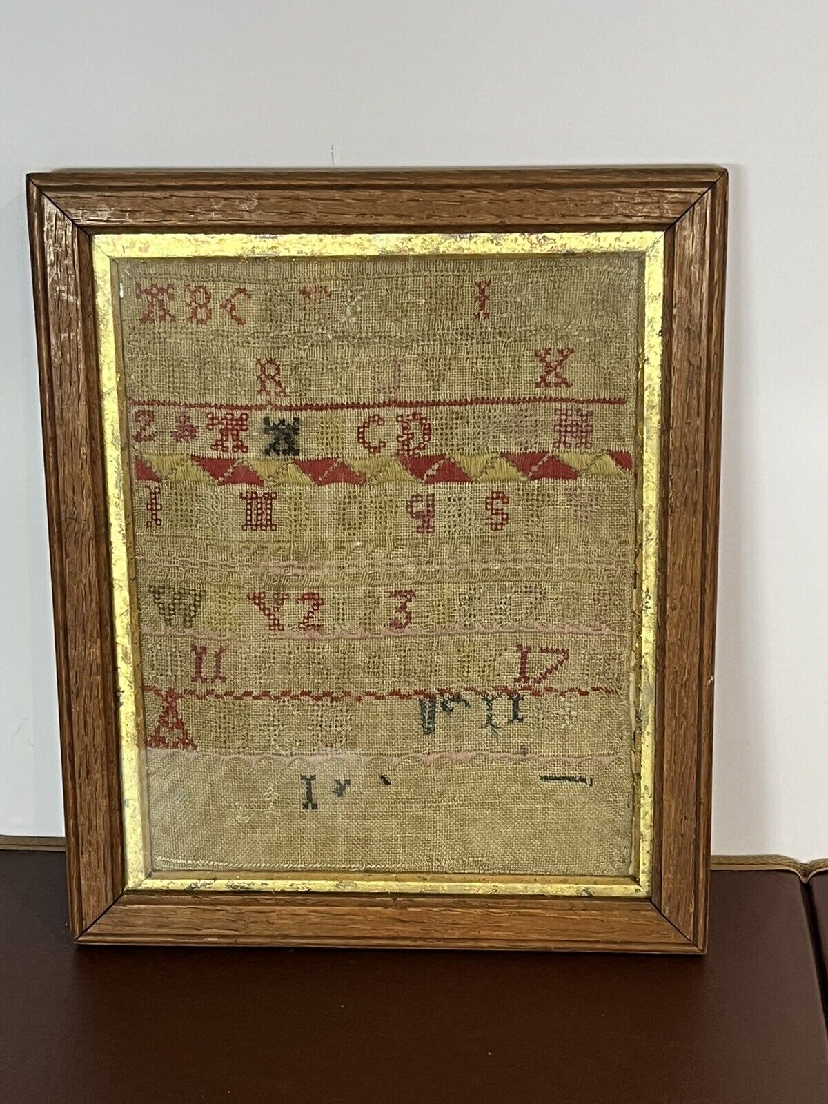 Georgian Framed Sampler