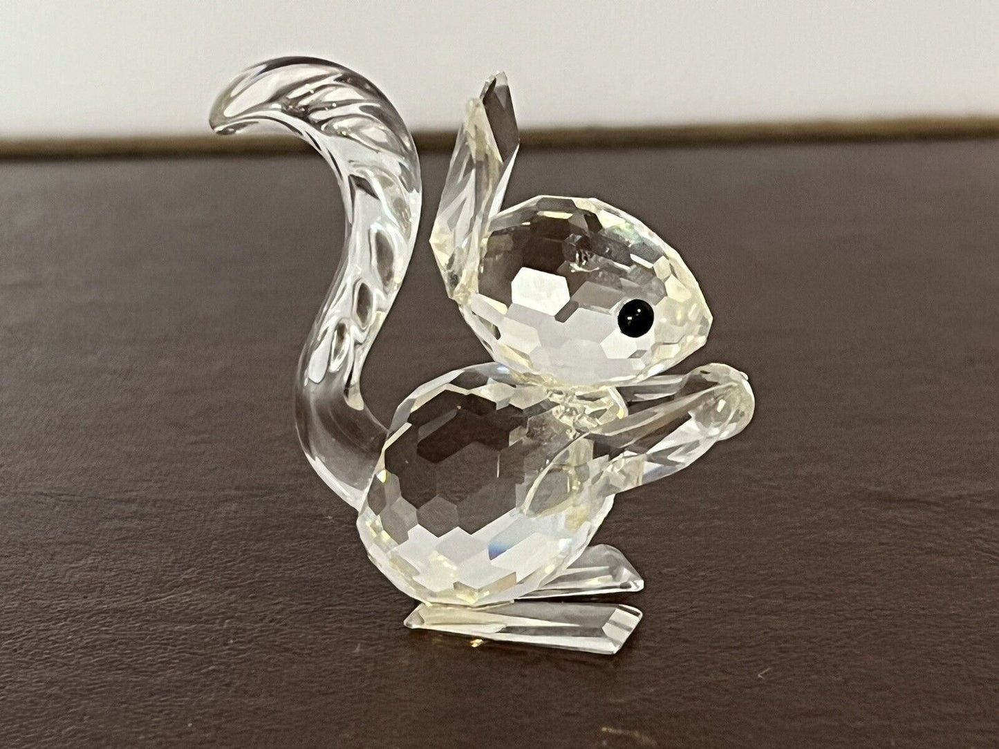 Swarovski Crystal Swan Signed Squirrel