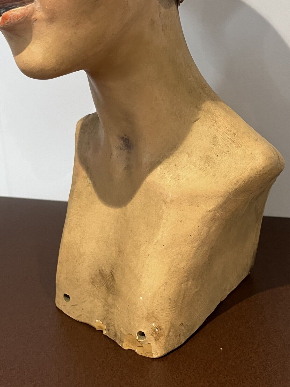 Art Deco Milliners Head, Heavy Pottery Model, Superb Quality