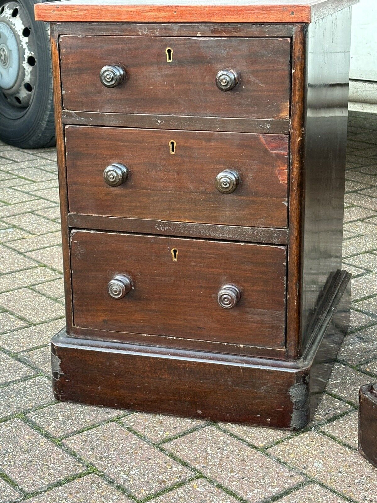 Pair Of Victorian Bedside Drawers