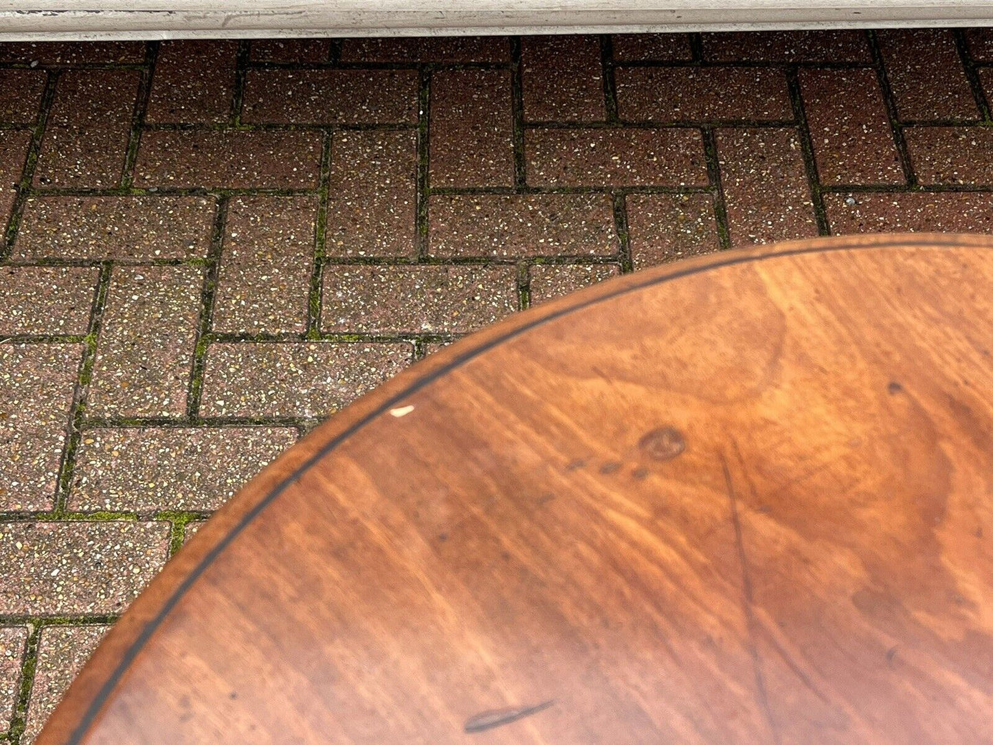 Victorian Mahogany Tilt Top Lamp Table, Side Table.