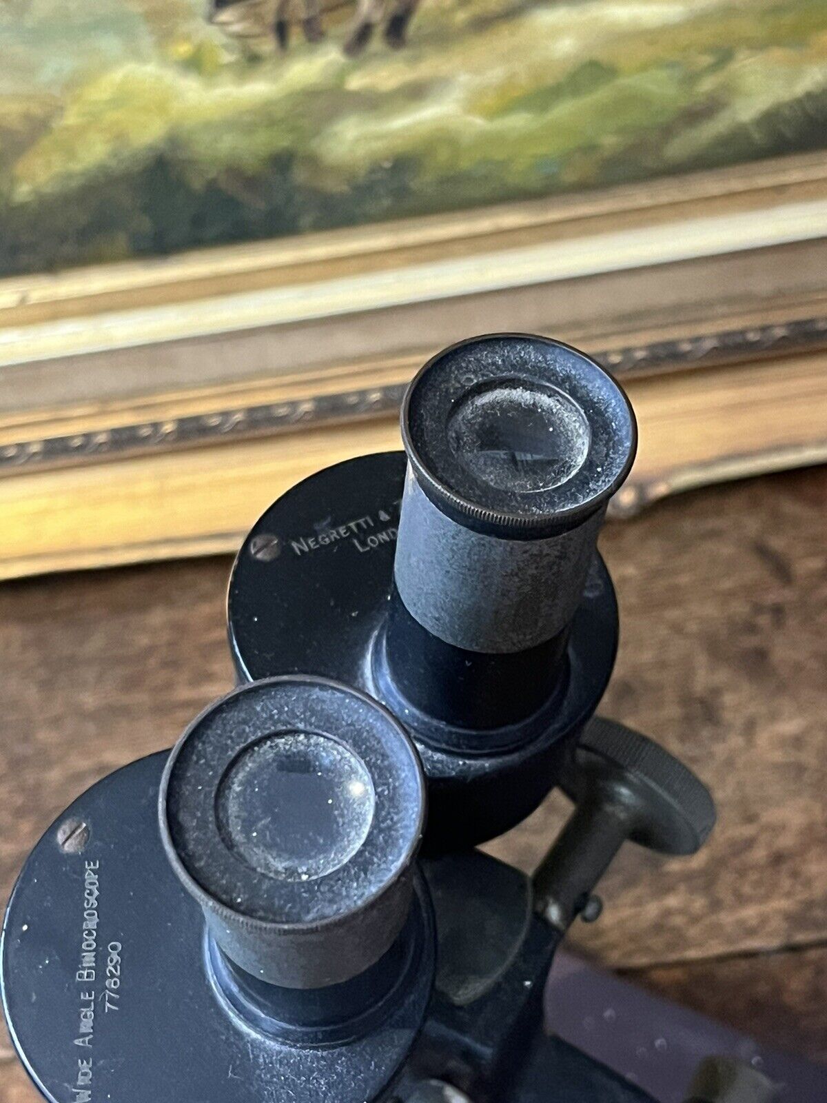 Negretti & Zambra London Wide Angle Binocroscope