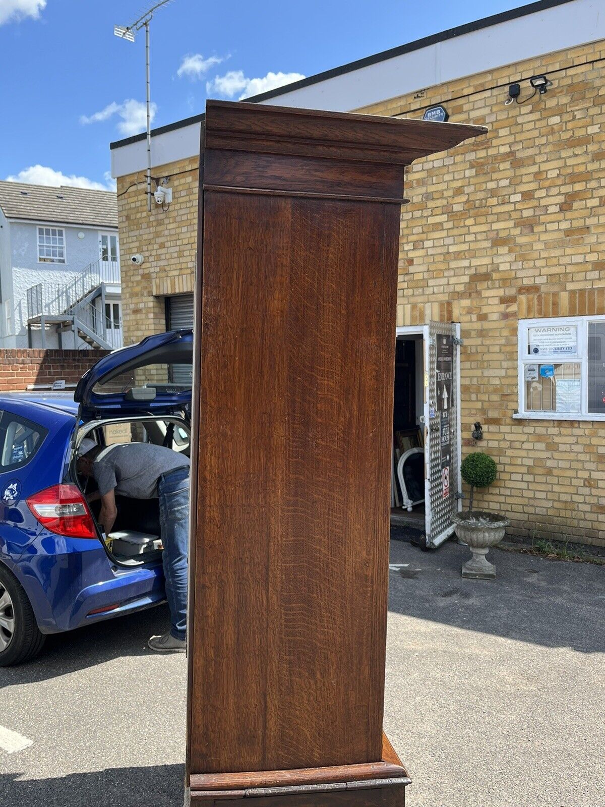 Georgian Oak Dresser, Amazing Colour, Loads Of Storage.
