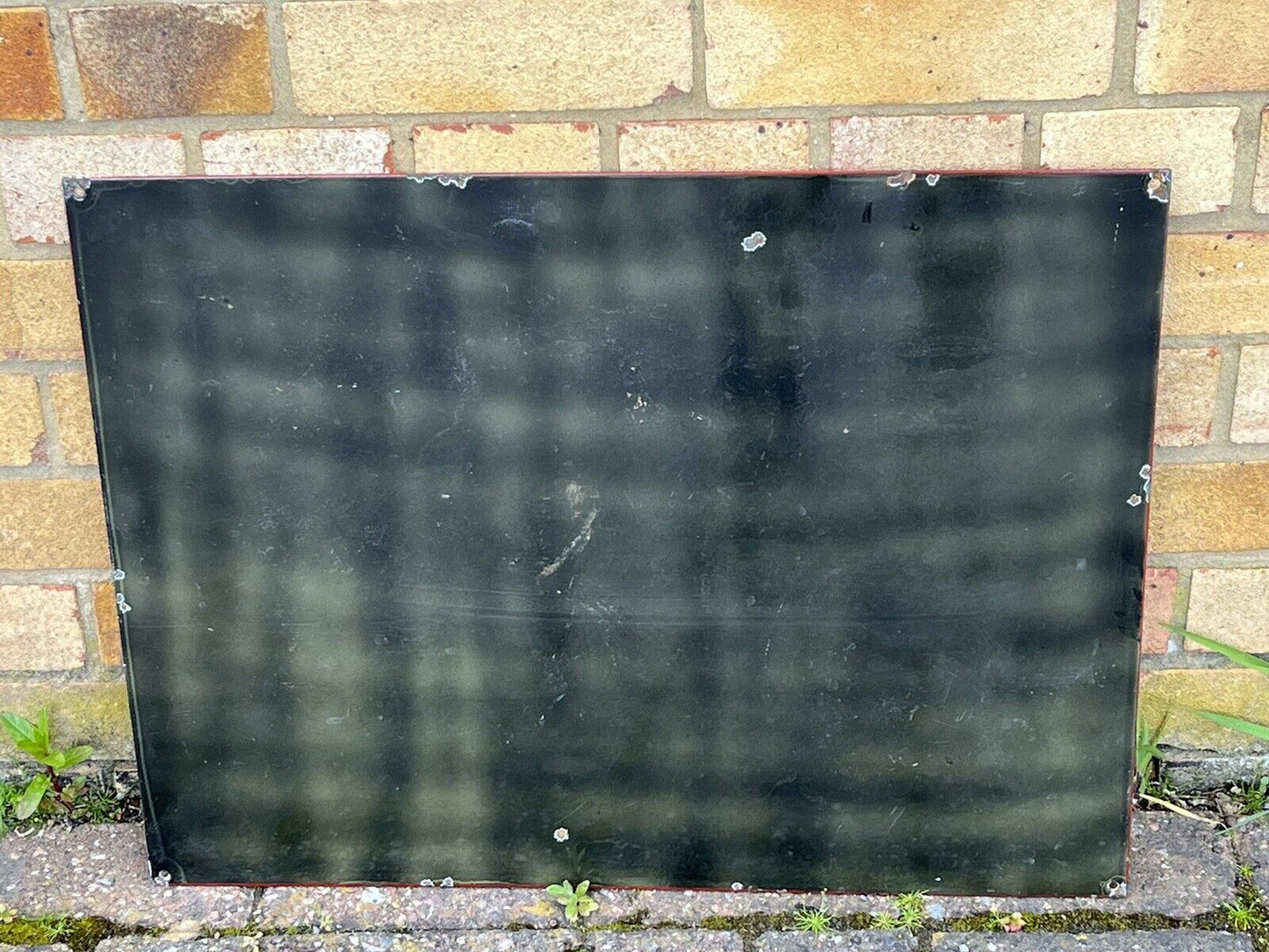 Drugstore Enamel Sign, large in size, heavy and good quality. WE SHIP WORLDWIDE