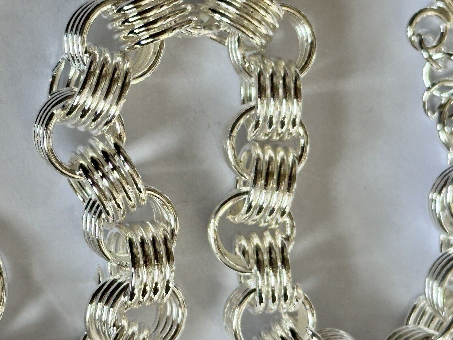 Silver 925 Chain Link Bracelet 28.05g