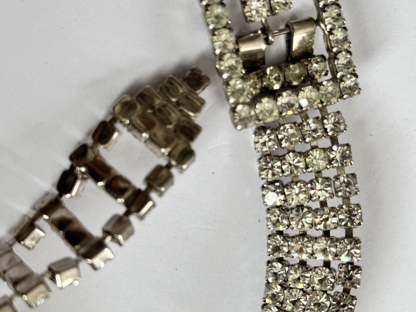 Vintage Paste Belt Buckle Style Bracelet