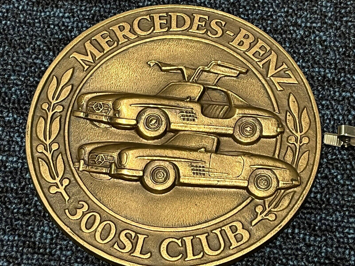 Mercedes 300SL Owners Plaque & Tie Pin
