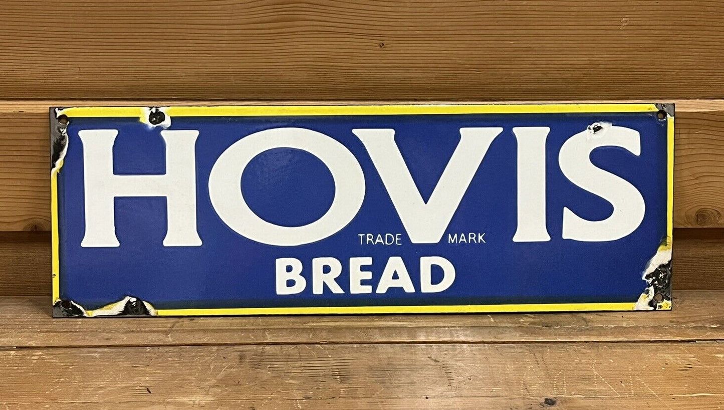 Hovis Enamel Sign.