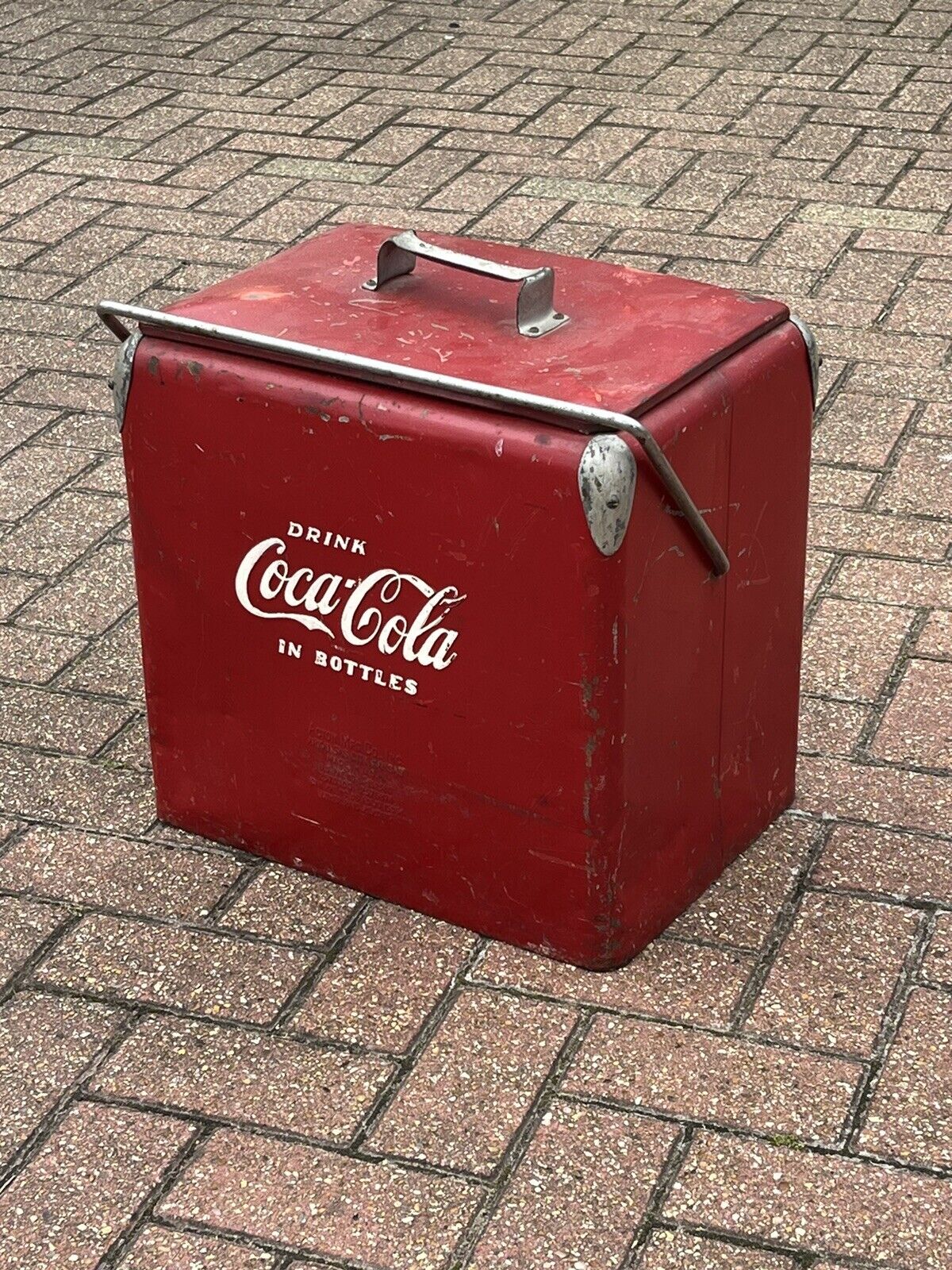 Original American Coca Cola Cool Box, Ice Box.