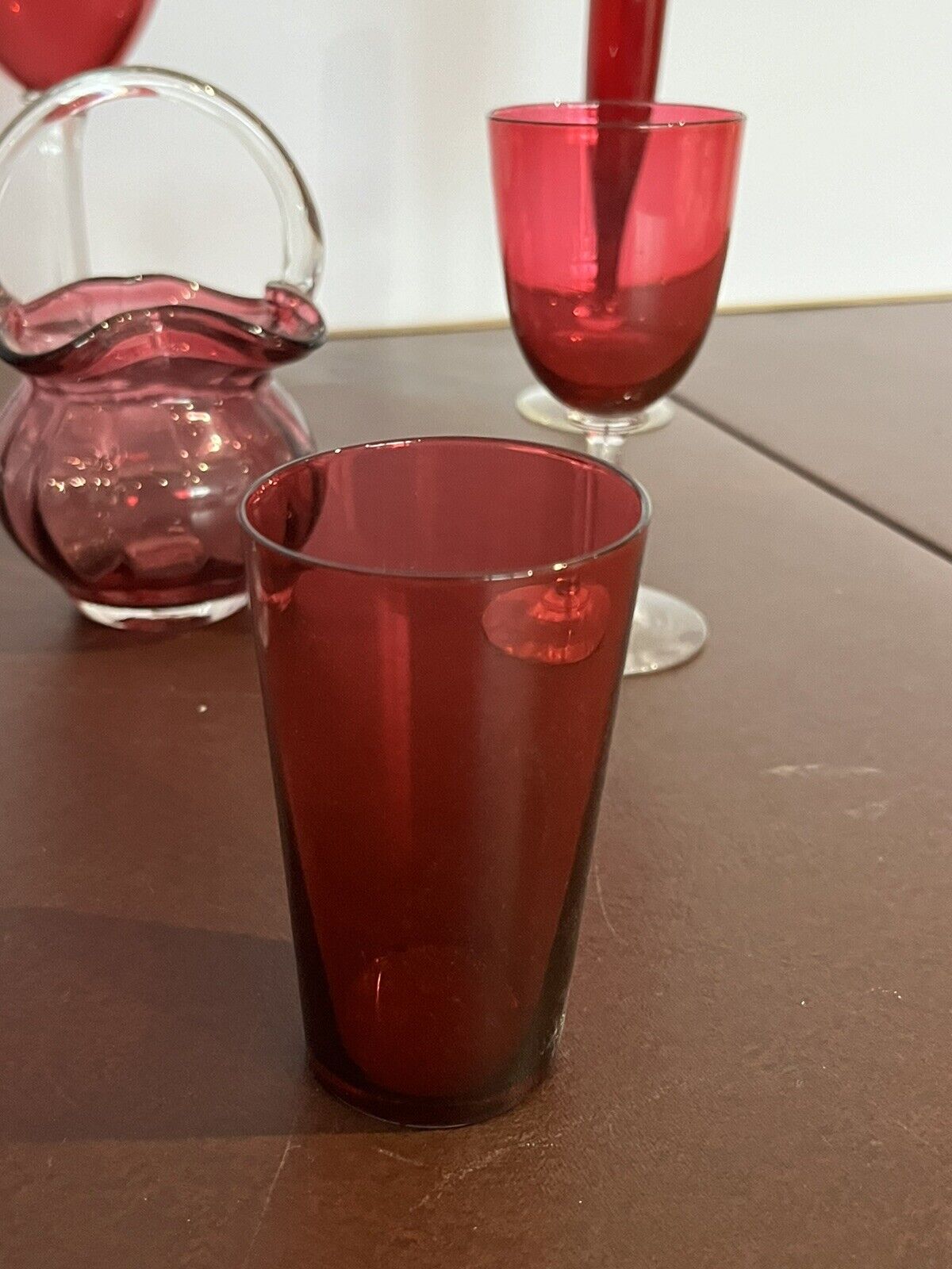 Cranberry Glass Collection
