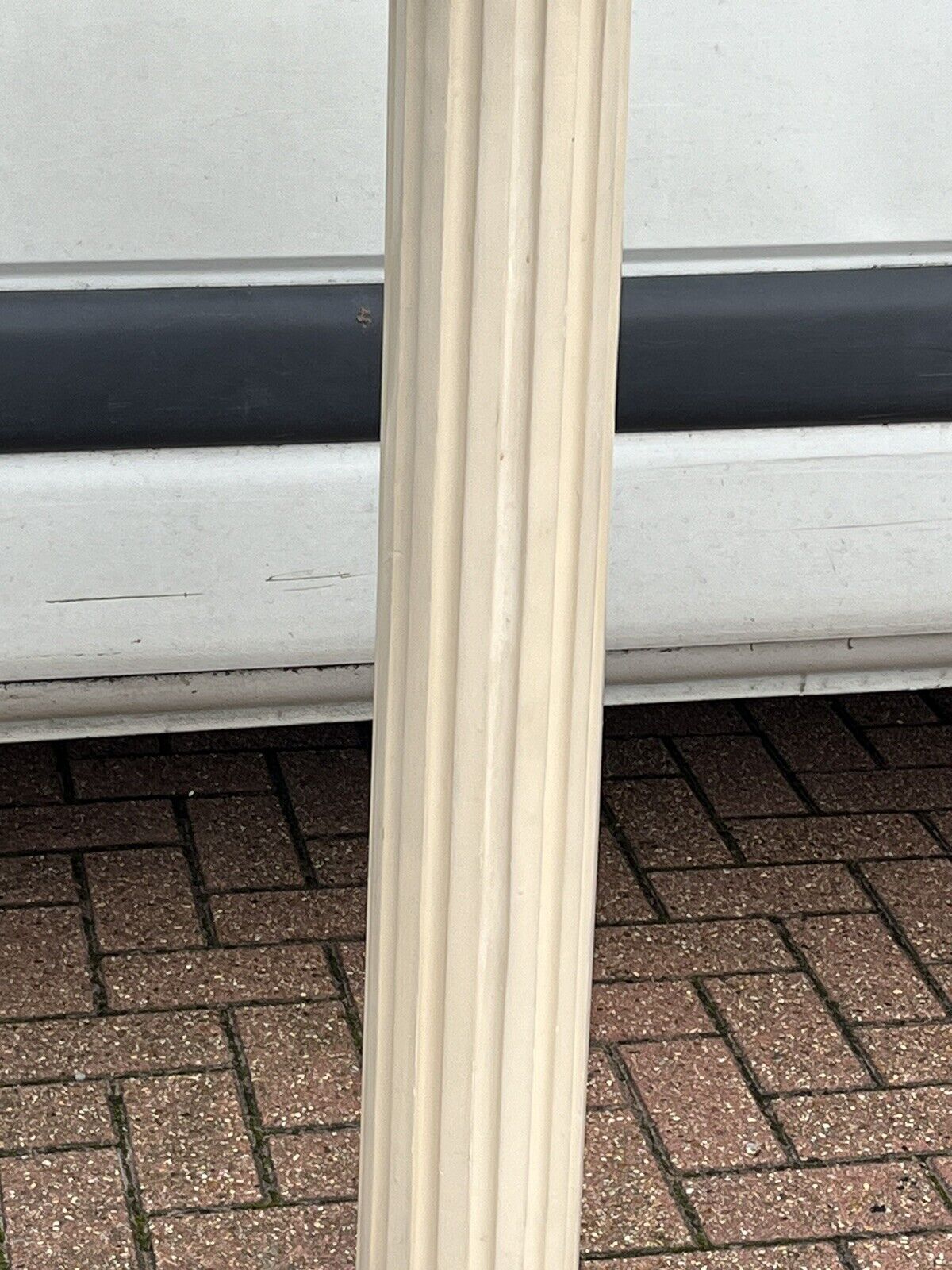 Corinthian Column, Painted Wood, Display Stand