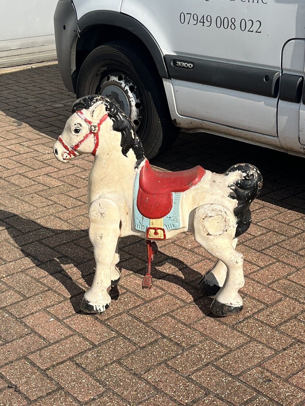 Ride Along Metal Horse By Mobo