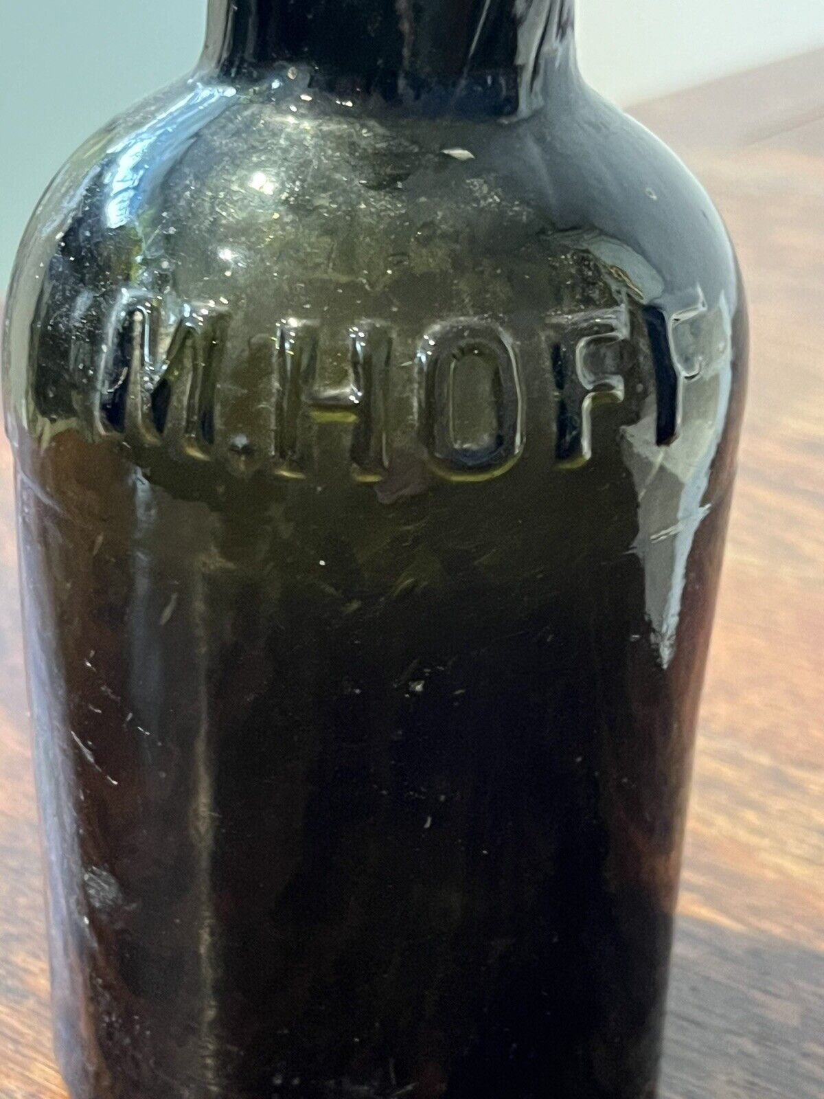Antique Glass Beer & Lemonade Bottles