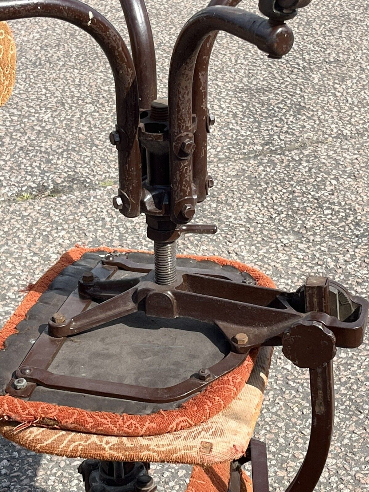 Pair Of Industrial Machinists Chairs, Extremely Good Quality. Fab Design