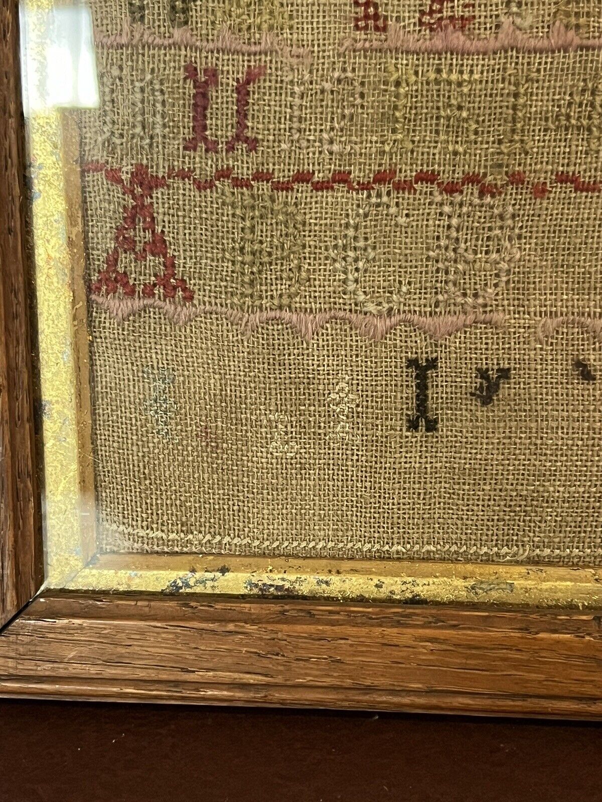 Georgian Framed Sampler