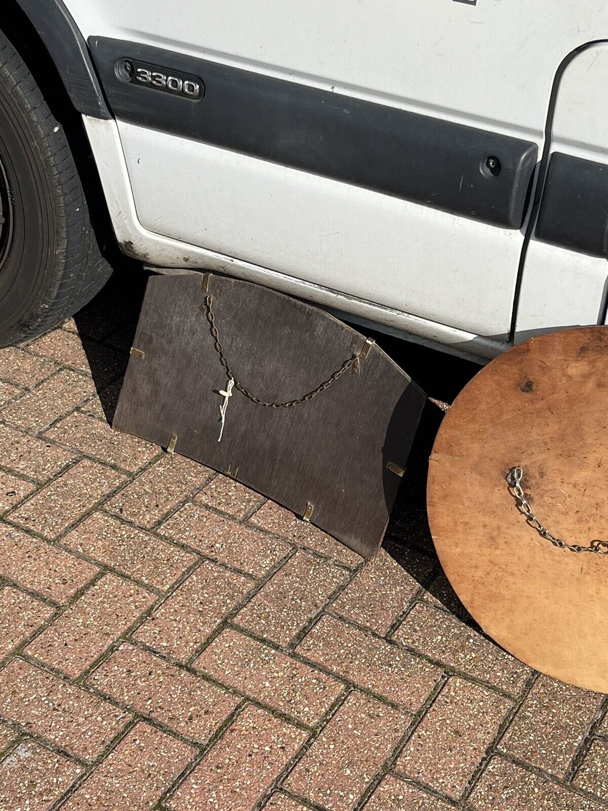 1930's Wall Mirrors. Bevelled Edge Glass.