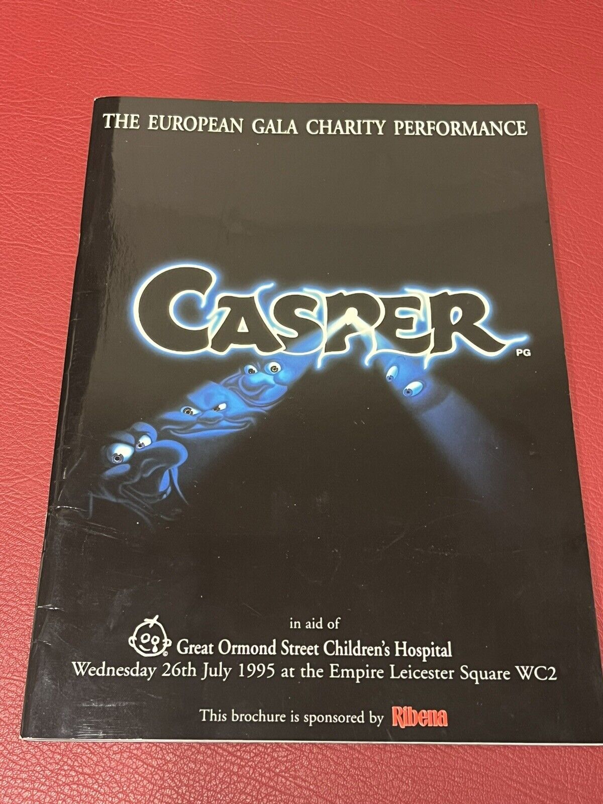 Casper Charity Premier Film Programme.