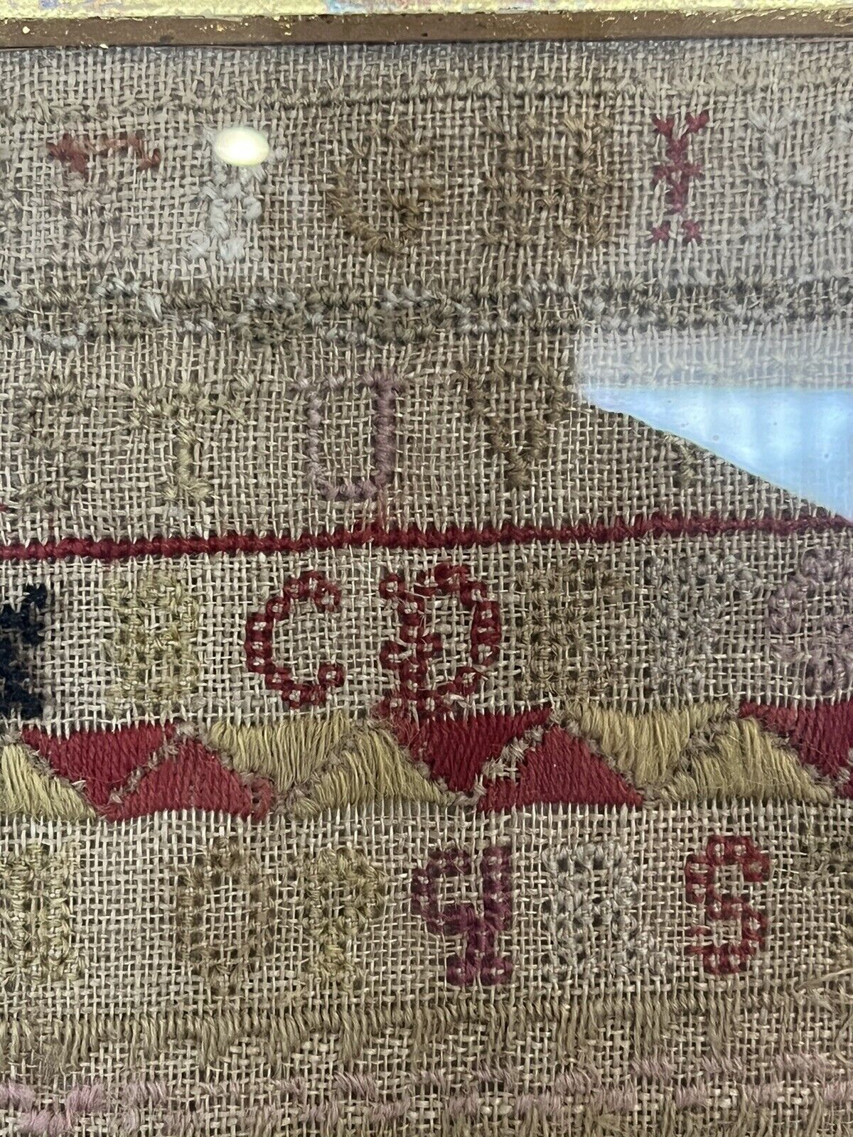 Georgian Framed Sampler
