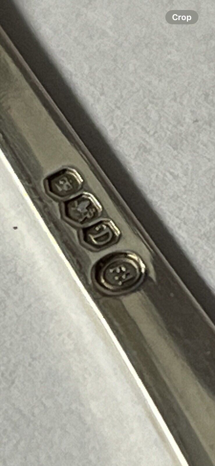 English Hallmarked Silver Spoon