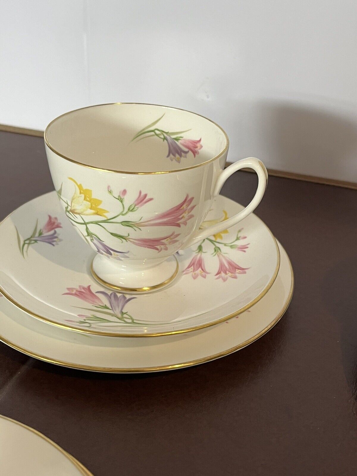 Shelley Teacups, Saucers And Dessert Plates