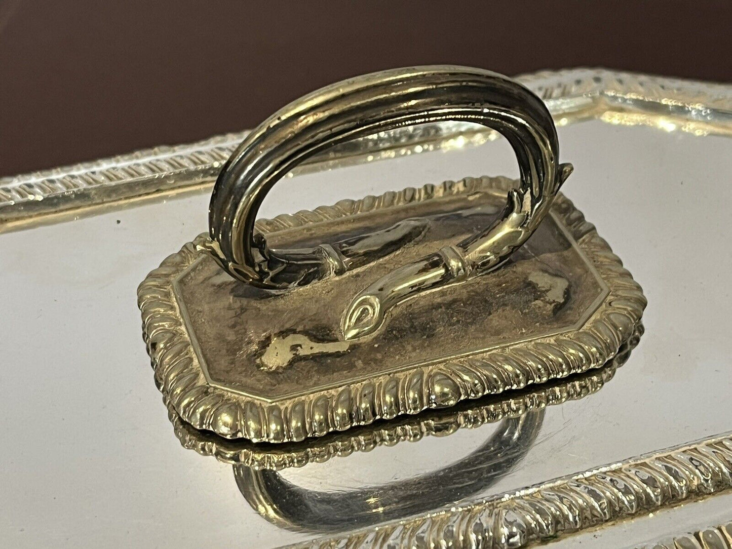 Silver Plate Entree Serving Dish With Cover, Very Good Quality.