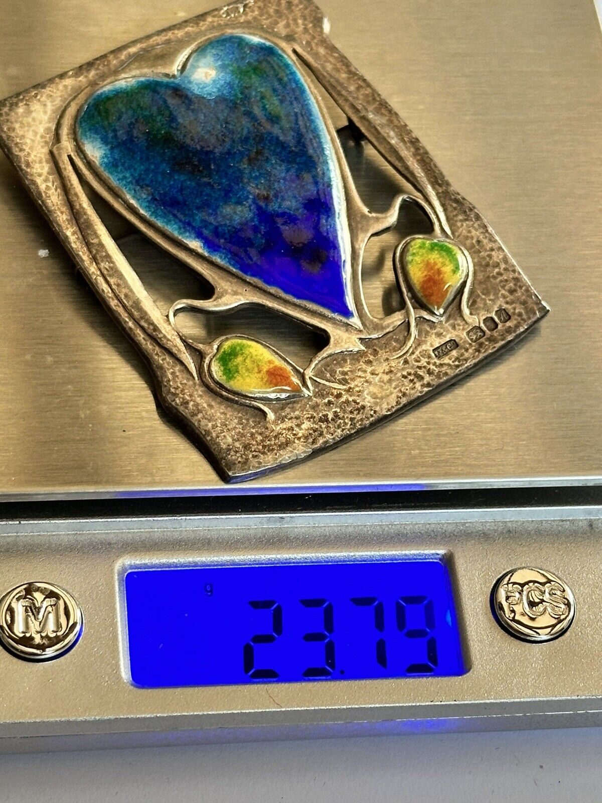 Vintage Liberty & Co 1975 Anniversary Special Edition Silver 925 Brooch