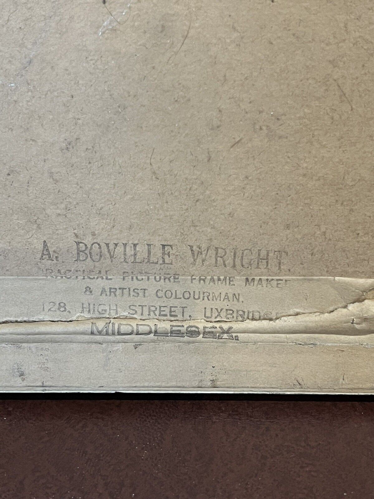 Mid Century Framed Mona Lisa Print