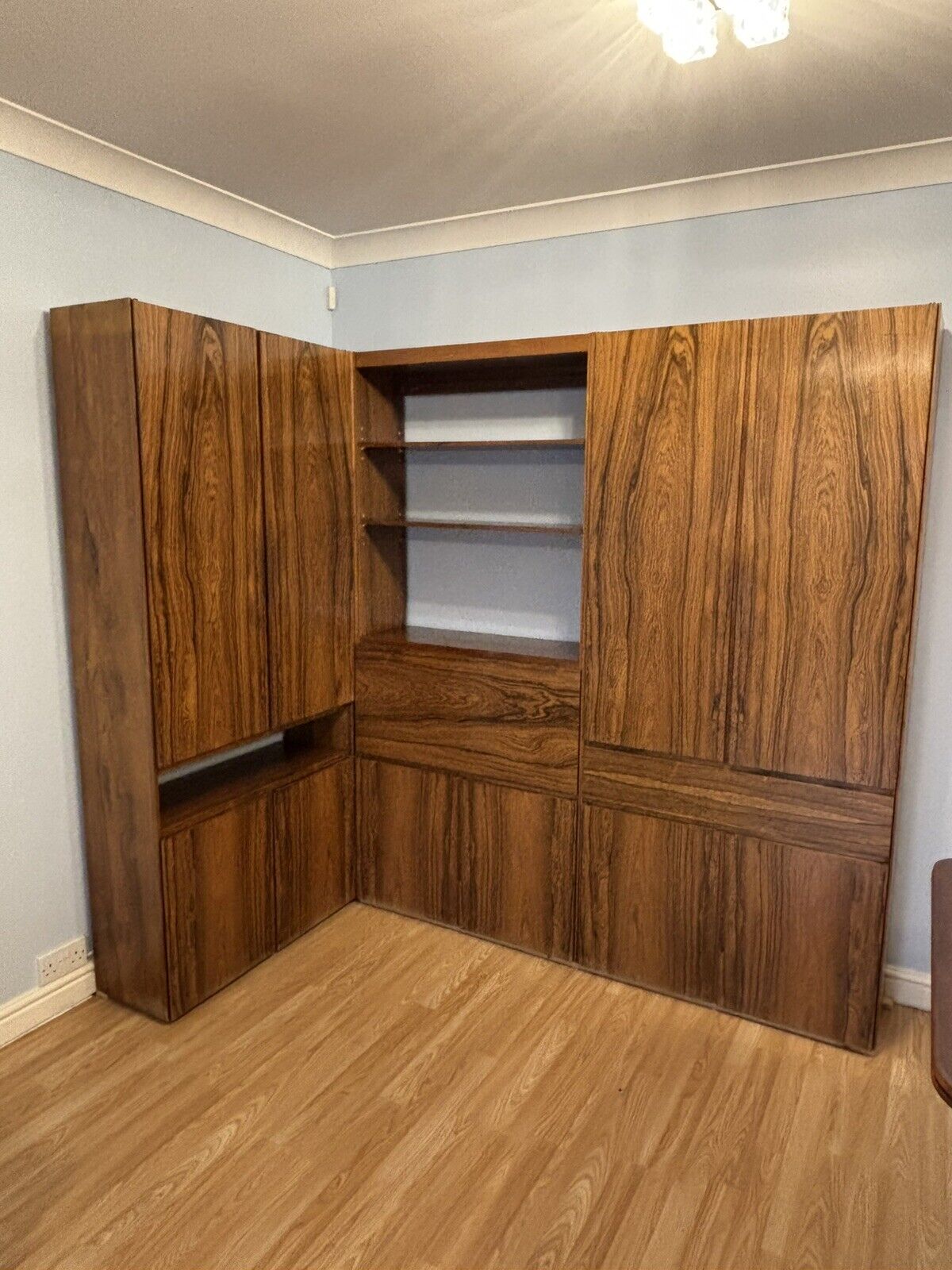 Archie Shine Rosewood Cocktail Cabinet, Display Cabinet, Shelves & Cupboards