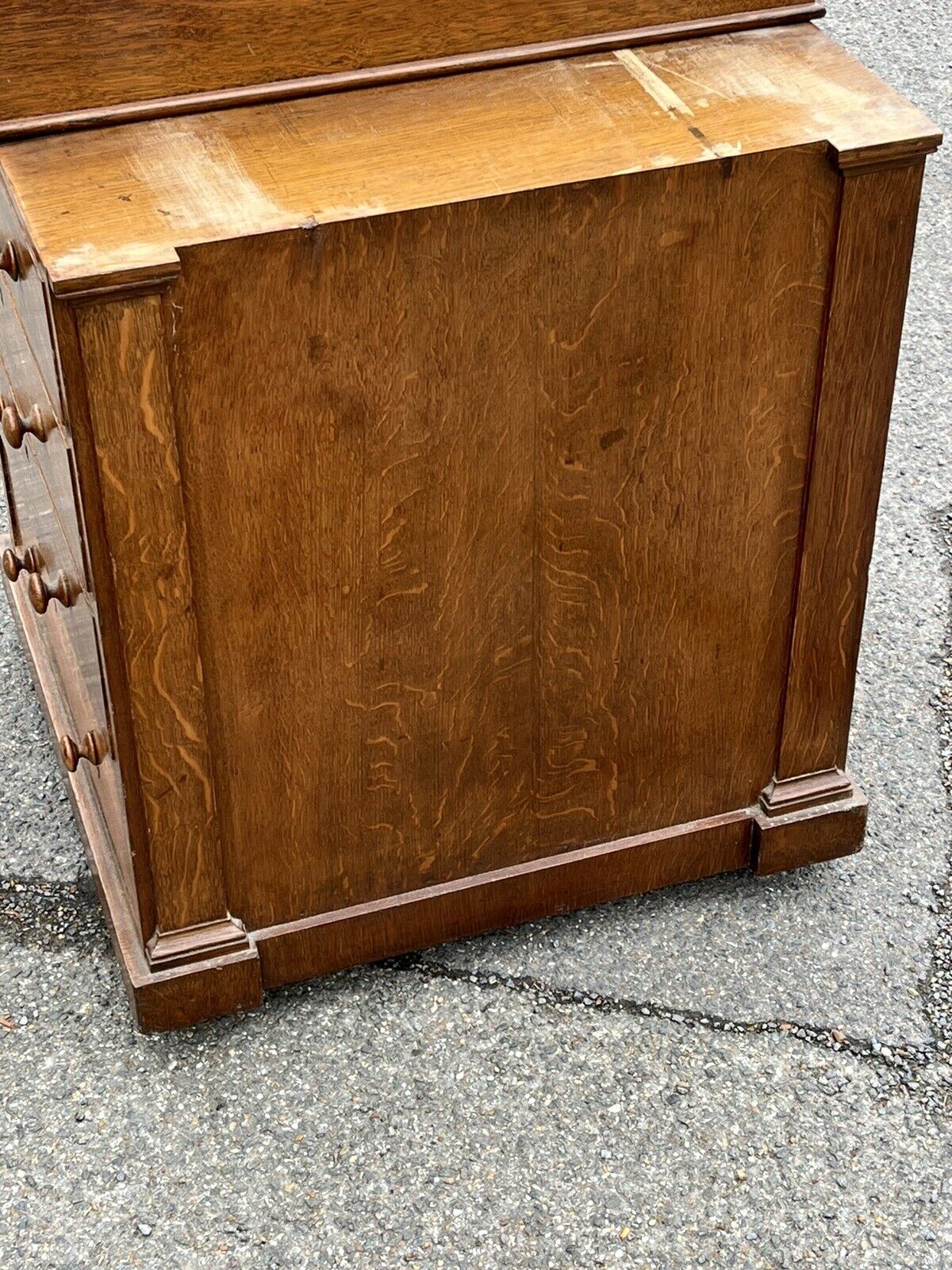 Victorian Light Oak Davenport Desk. Lamb Of Manchester, Gillows Design