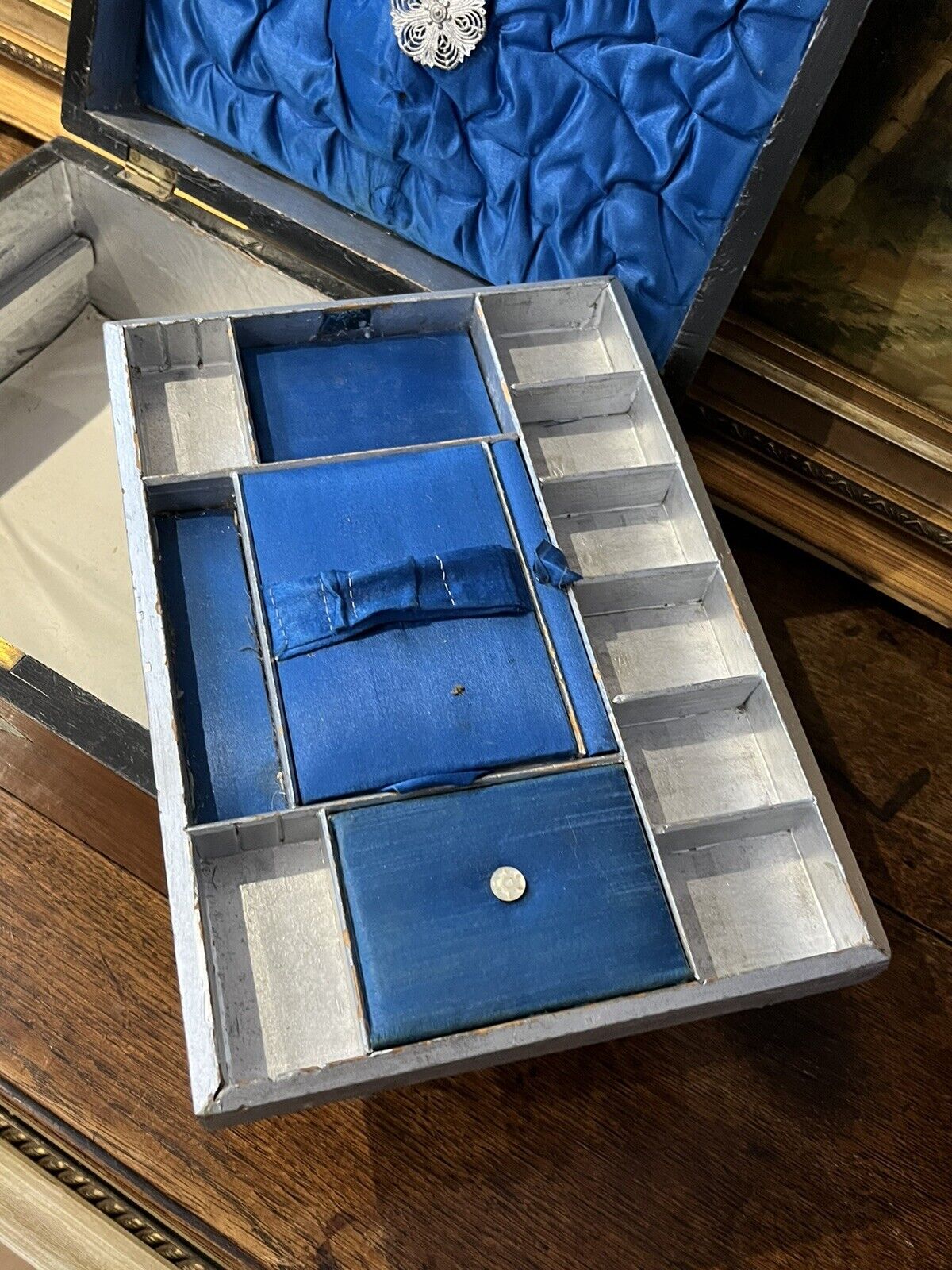 Victorian Fitted Sewing Box