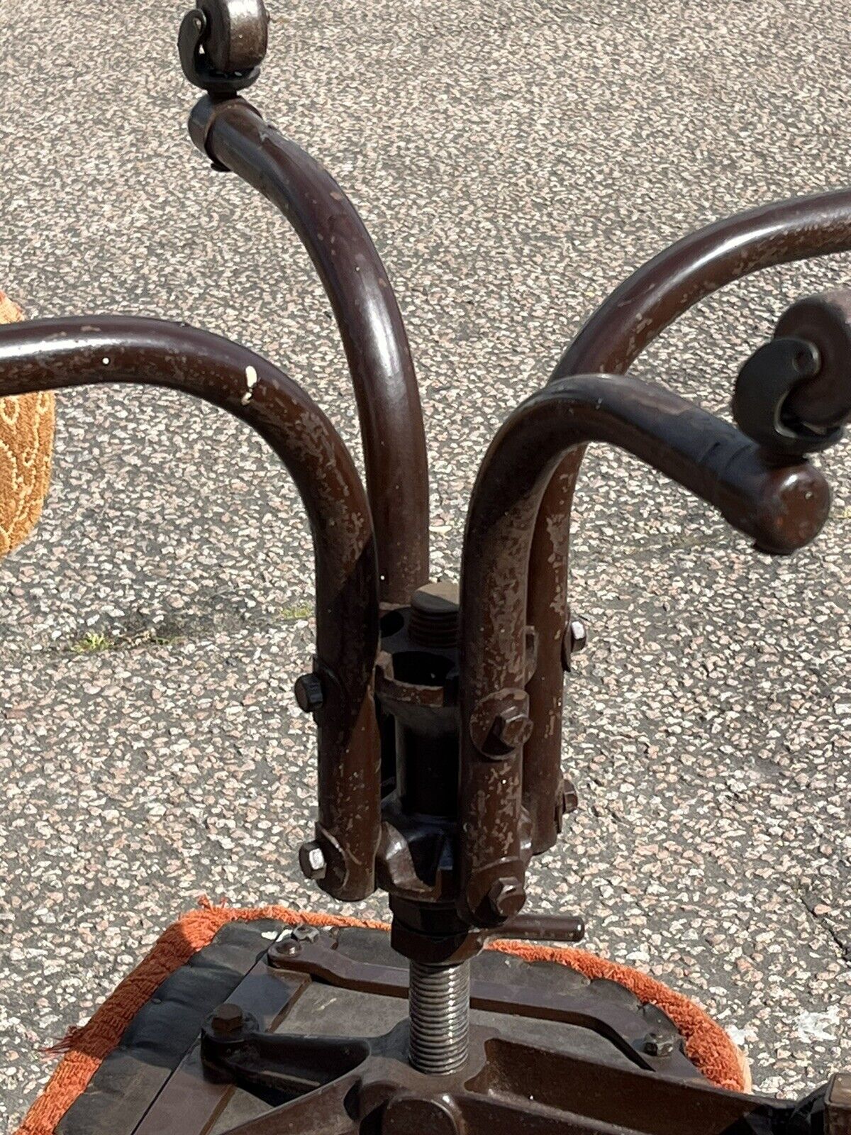 Pair Of Industrial Machinists Chairs, Extremely Good Quality. Fab Design