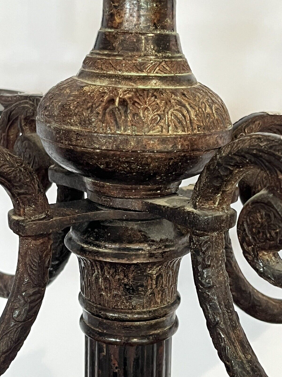 Large 5 Branch Candelabra. Large and Impressive.