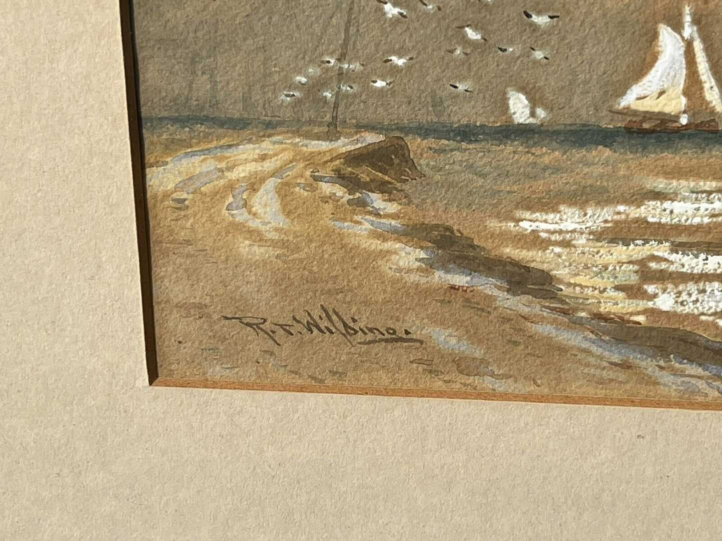 2 Marine/ Maritime Watercolours Paintings, Both Signed
