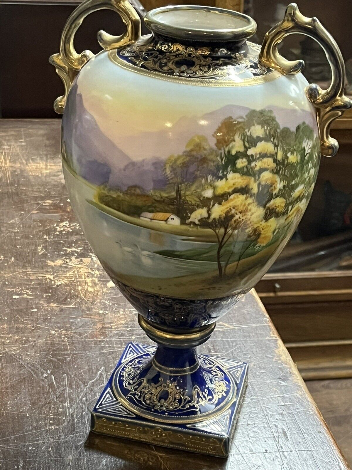 Antique Japanese Highly Decorated Vases. Large & Impressive.
