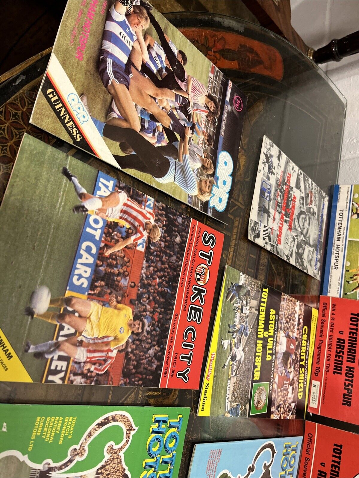 Tottenham Hotspur Testimonial & Away Programmes