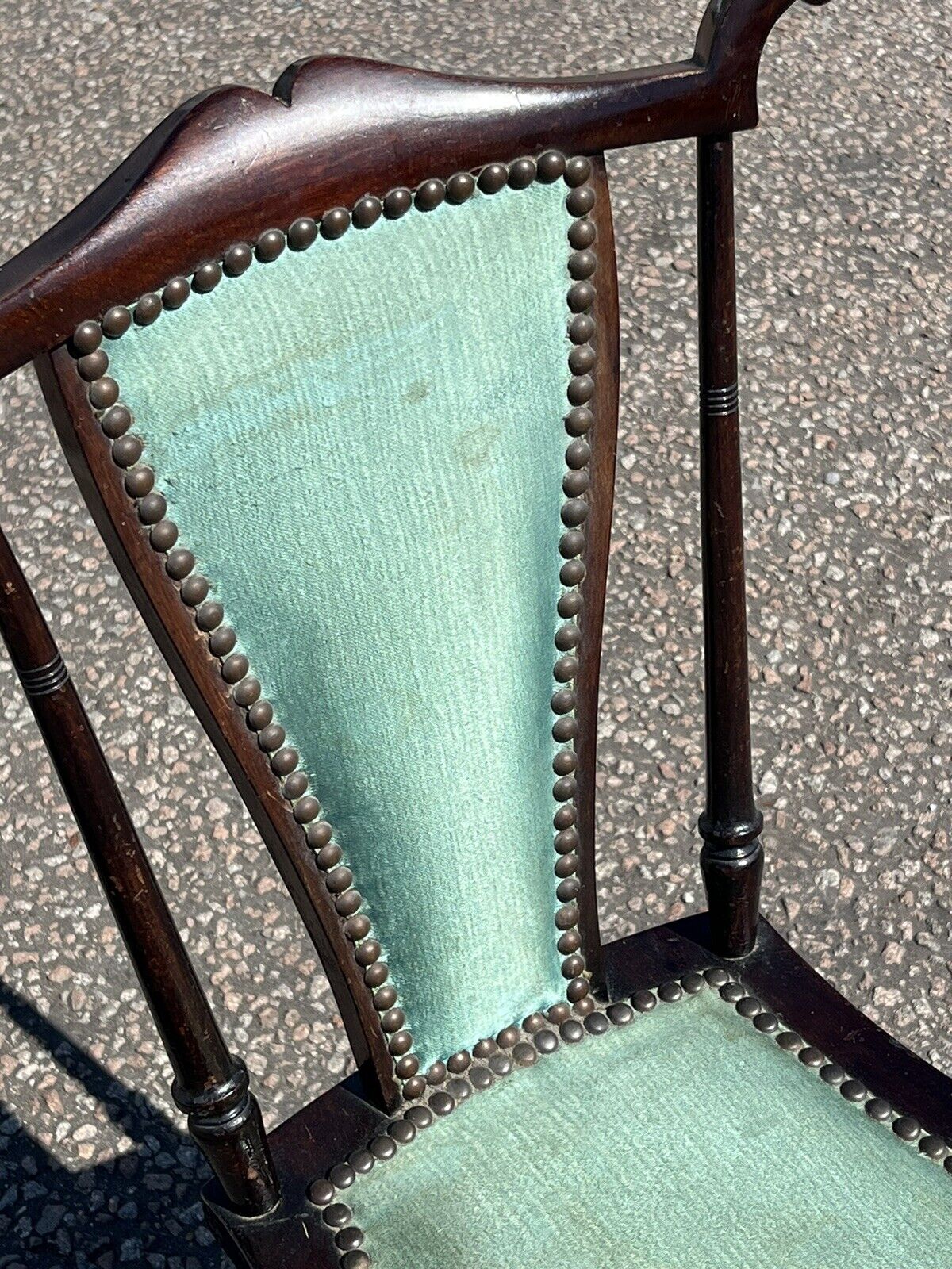 Antique Mahogany Side Chair