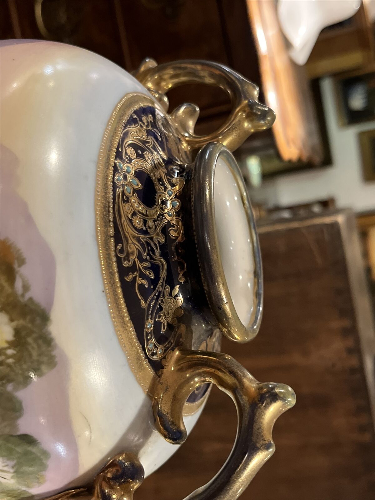 Antique Japanese Highly Decorated Vases. Large & Impressive.