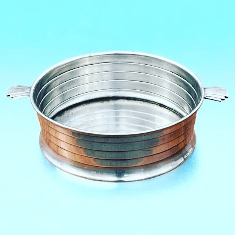 Art Deco Silver Plate Fruit Bowl.