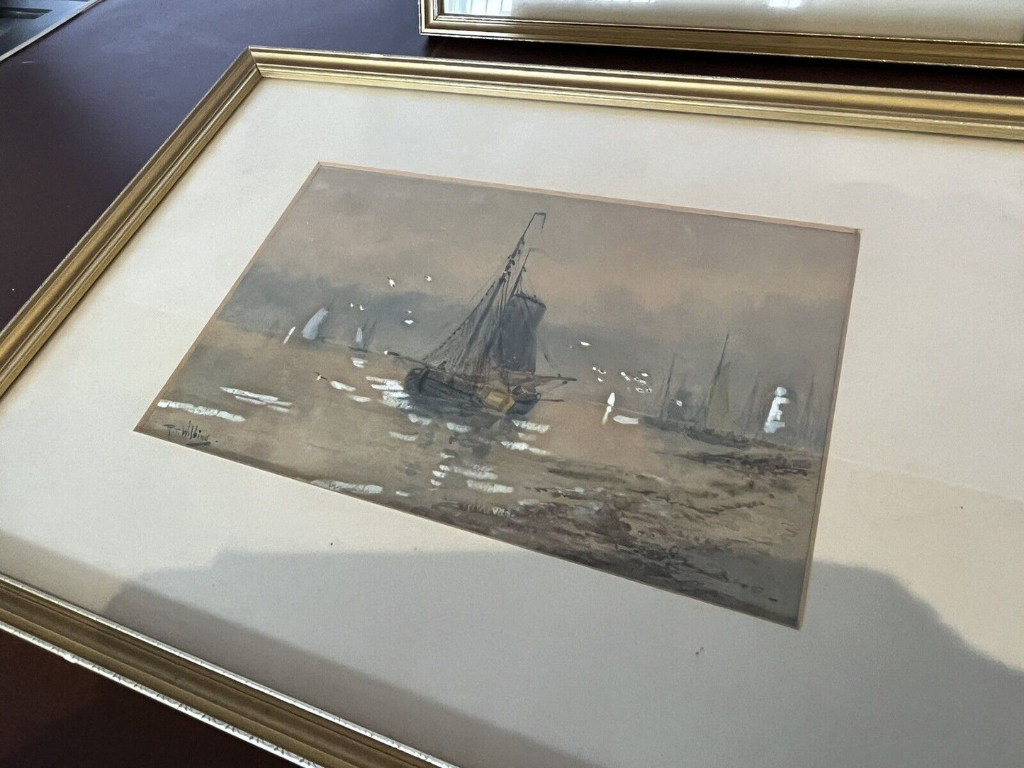 2 Marine/ Maritime Watercolours Paintings, Both Signed