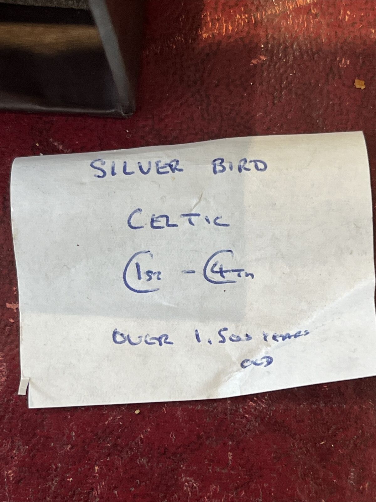 Celtic White Metal Model Of A Bird, Appropriately 1500 Years Old