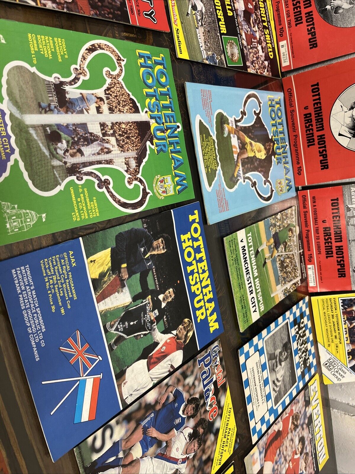 Tottenham Hotspur Testimonial & Away Programmes