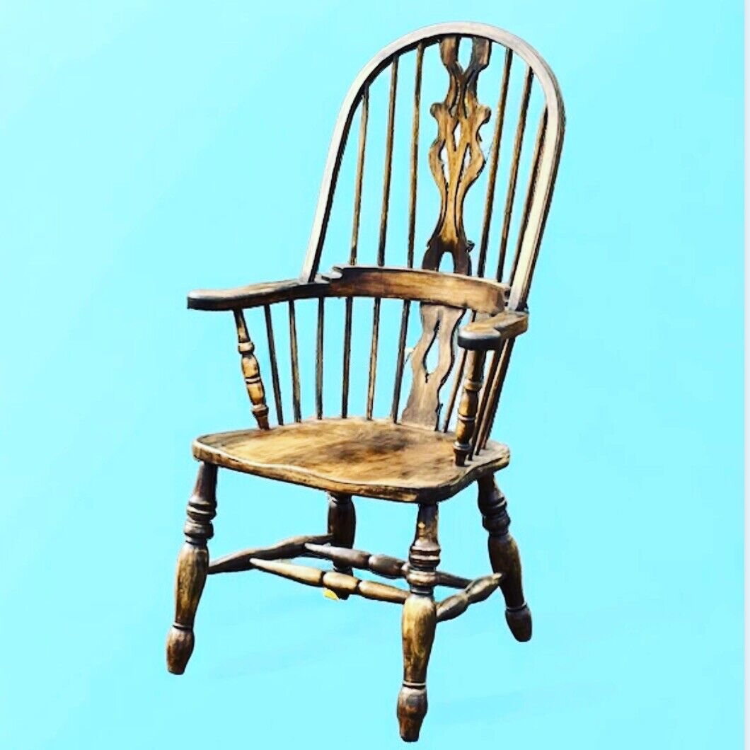 Oak Windsor Armchair.