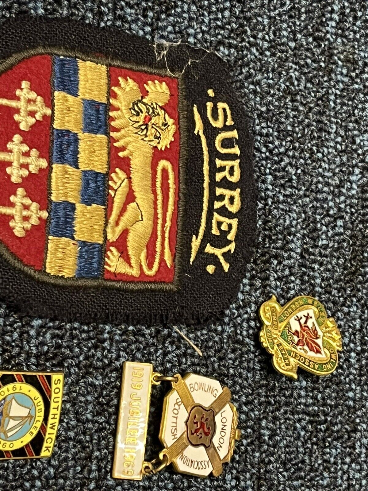 Bowls Club Badge Collection