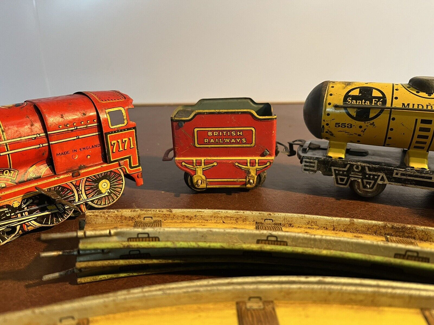 Chad Valley Clockwork Train Set