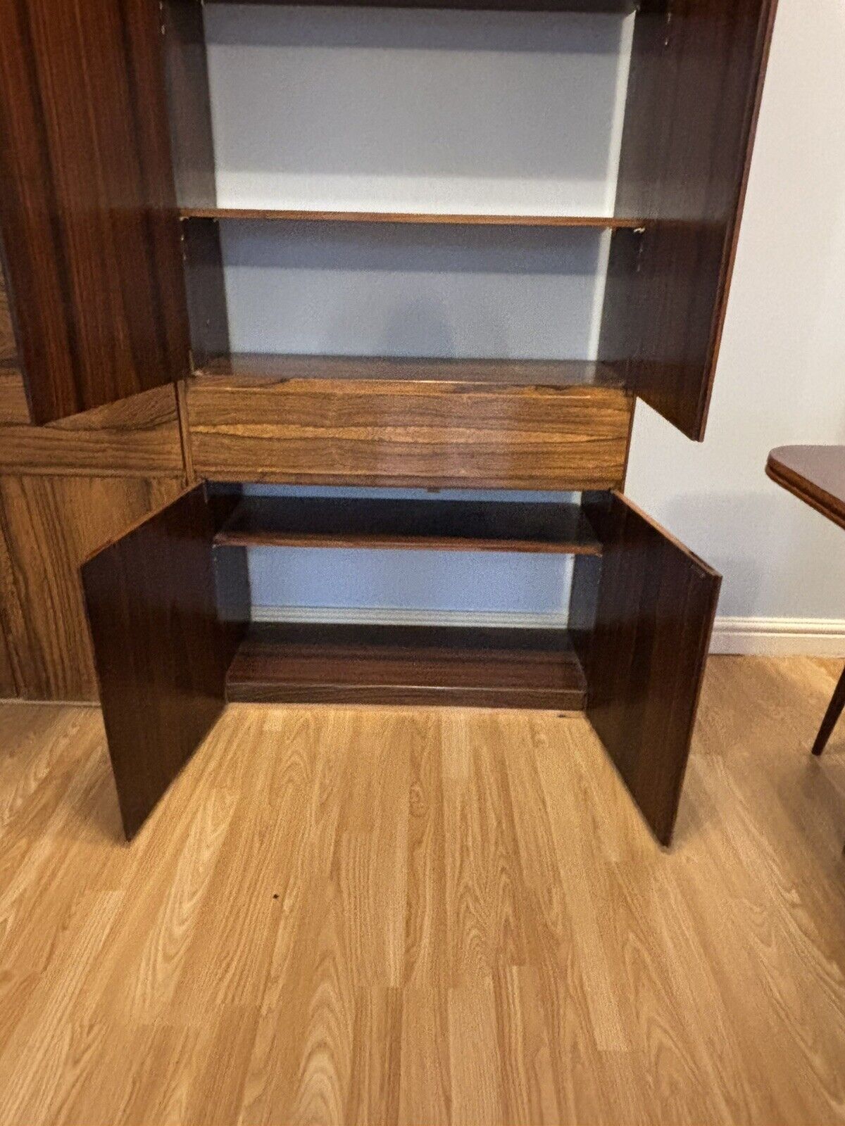 Archie Shine Rosewood Cocktail Cabinet, Display Cabinet, Shelves & Cupboards