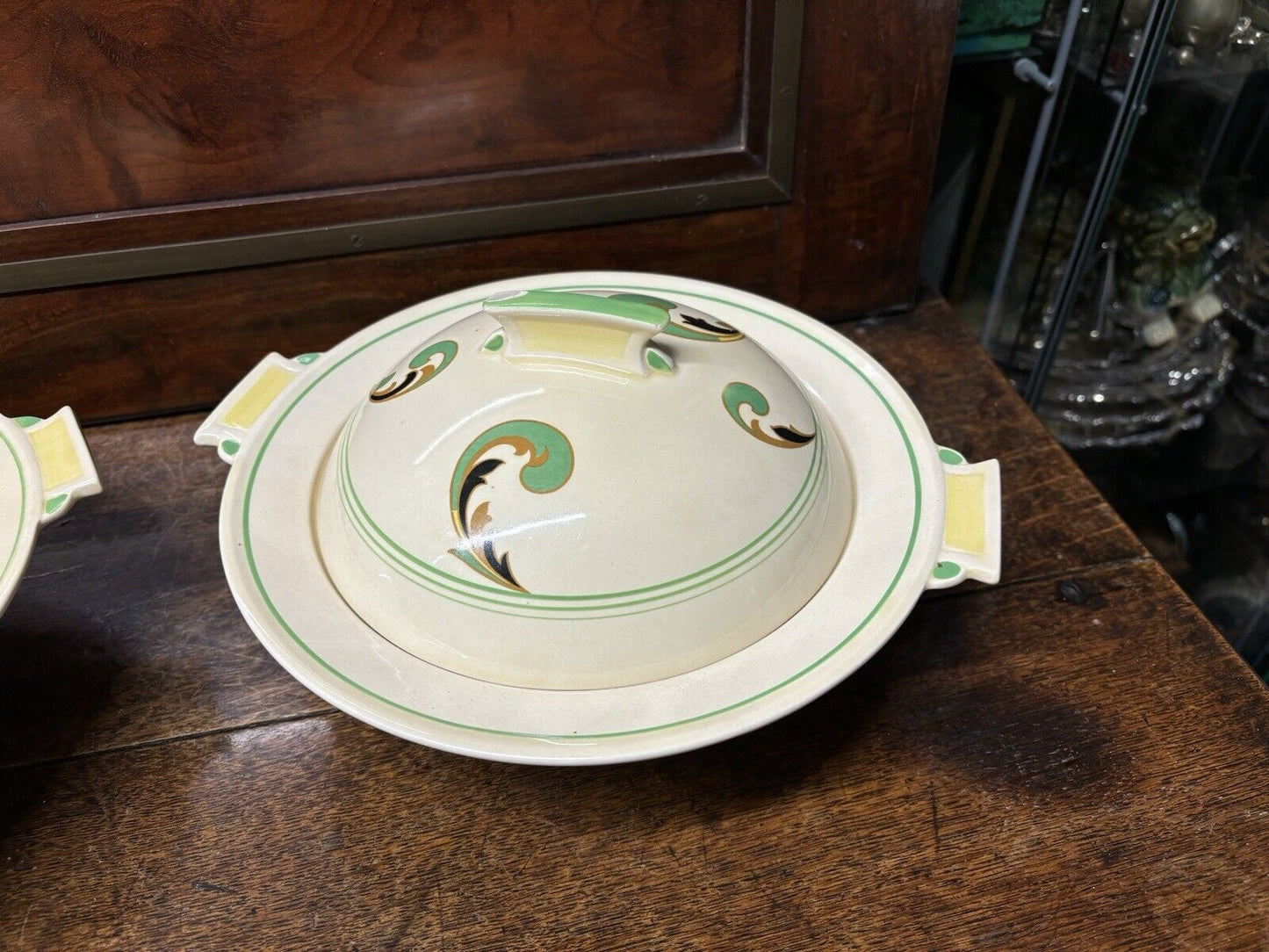 Art Deco Royal Doulton "Lynn" Pair Of Tureens